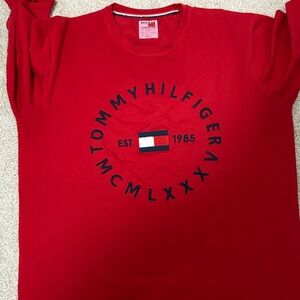 Tommy Hilfiger Bold Red Crewneck